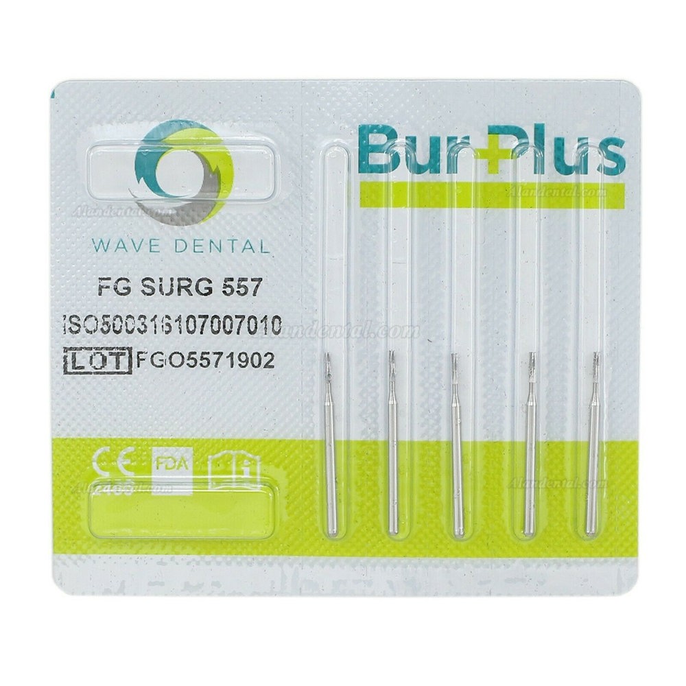 Dental FG SURG 557 Burs Surgical Length (25mm)